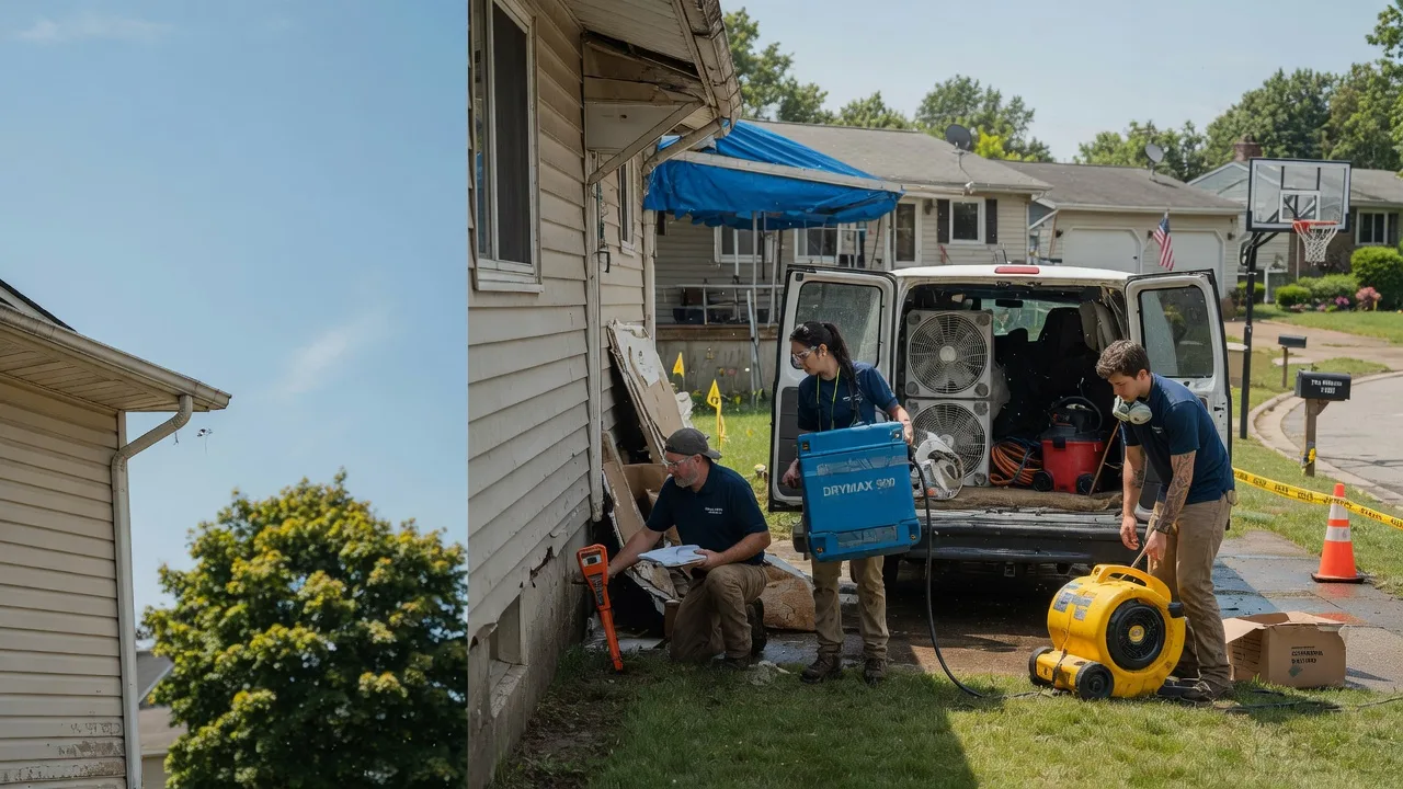Ceiling Leak Cleanup in Marshall, MN near me